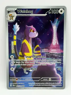 Watchog 097/086 Chaos Rising NM Illustration Rare Pokemon TCG - Image 1
