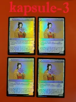 4x Michiko's Reign of Truth | FOIL | Kamigawa Neon Dynasty | MTG Magic Cards - Image 2
