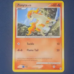 Ponyta 94/130 - Diamond & Pearl Base - Common Pokemon Card - LP - Image 1