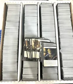 Sacred Legacy TCG Bulk Lot 4,000+ Cards Non-Foil Common Uncommon BCW Box￼ - Image 4