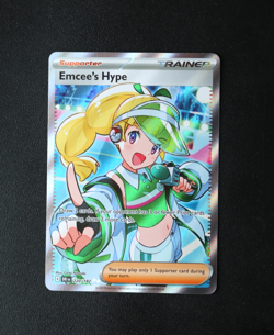 Pokemon Card TCG - Emcees Hype 220/182 - Destined Rivals - Ultra Rare - NM ⭐ - Image 1