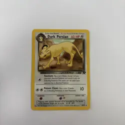 Dark Persian 42/82 TCG Team Rocket Pokemon Card Excellent condition - Image 1