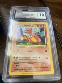 Charmeleon 002/034 Trading Card Game Classic Holo CGC 10 - Image 1