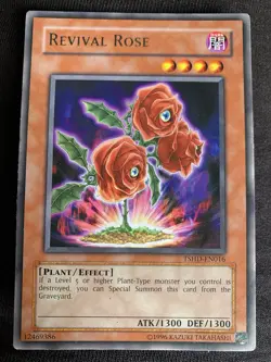 1x Revival Rose - TSHD-EN016 - Rare - 1st Edition YuGiOh TCG Card - Image 3
