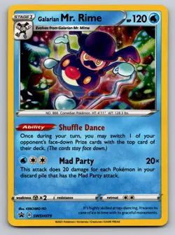 Galarian Mr. Rime - Holo Promo SWSH: Sword & Shield Promo Cards SWSH079 NM - Image 1
