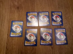 Lot of 7 Pokemon Cards Older Cards non Holo Rare and WOTC - Image 2