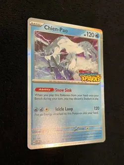 Chien-Pao 152 Sv: Scarlet & Violet Surging Sparks Prerelease Promo Card Holo - Image 3