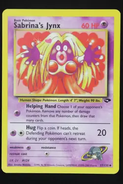 Sabrina's Jynx - 57 - Gym Challenge - Pokemon Card - Near Mint - Image 1