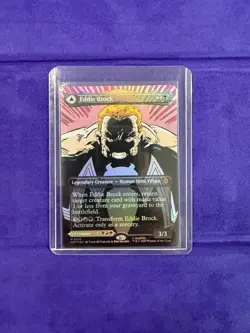 Eddie Brock (0233) (Borderless) [Marvel Spider-Man] Foil Near Mint - Image 1