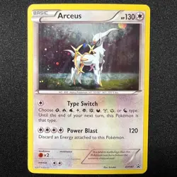 Arceus - XY197 - Cosmos Holo - Black Star Promo - Pokemon Card - MP - Image 1
