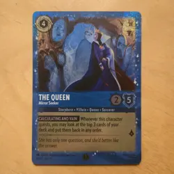 Disney Lorcana The Queen Mirror Seeker Foil Promo Costco 12/P3 First Chapter #1 - Image 1