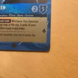 Disney Lorcana The Queen Mirror Seeker Foil Promo Costco 12/P3 First Chapter #1 - Image 4