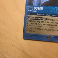 Disney Lorcana The Queen Mirror Seeker Foil Promo Costco 12/P3 First Chapter #1 - Image 5