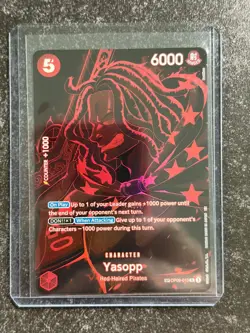 One Piece Card Game Yasopp (SP) Legacy of the Master (OP12) NM - Image 1