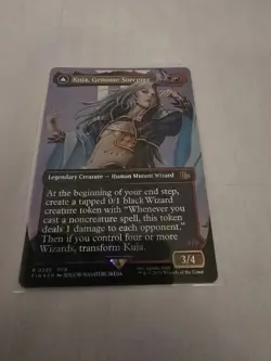 MTG Final Fantasy Kuja Genome Sorcerer (399) Borderless Foil Near Mint - Image 1