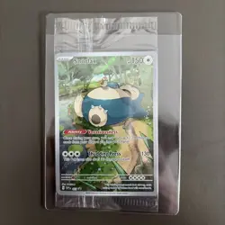 Snorlax SVP 051 *SEALED* NM Full Art 151 ETB Promo Card Pokemon TCG ENG - Image 1