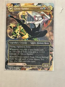 MTG Gwen Stacy Ghost-Spider (0202) - Borderless, NM-Mint, English MTG - Image 2