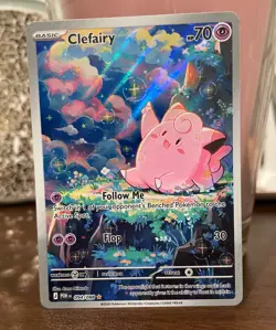 Pokemon TCG Clefairy 094/088 Me03: Perfect Order Holo Card Illustration Rare NM - Image 1
