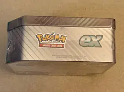 Pokemon Meowscarada ex Paldea Partners Legends authentic sealed tin 5 packs - Image 2