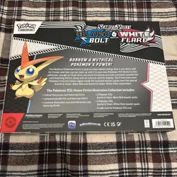 Pokemon Black Bolt and White Flare Victini Illustration Collection (NEW, SEALED) - Image 2