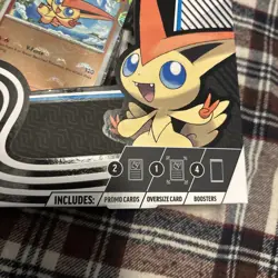Pokemon Black Bolt and White Flare Victini Illustration Collection (NEW, SEALED) - Image 5