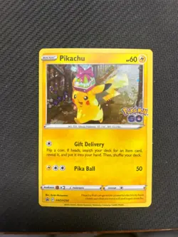 Pokemon TCG Pikachu SWSH Black Star Promos SWSH234 Holo Promo (Pokemon Go Tin) - Image 1