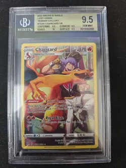 Pokemon TCG Charizard TG03/TG30 Lost Origin Trainer Gallery BGS 9.5 Gem Mint - Image 1