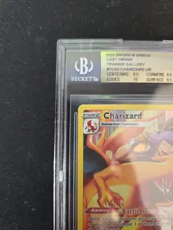 Pokemon TCG Charizard TG03/TG30 Lost Origin Trainer Gallery BGS 9.5 Gem Mint - Image 2