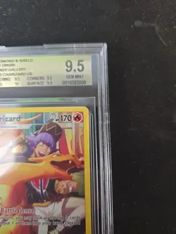 Pokemon TCG Charizard TG03/TG30 Lost Origin Trainer Gallery BGS 9.5 Gem Mint - Image 3