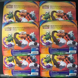 Pokemon TCG - SWSH Unova Two Pack Blister Forces of Nature Trio Lot of x6 (FST) - Image 2