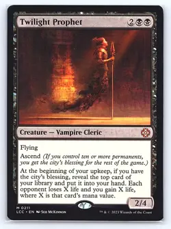 Twilight Prophet 211 Commander: The Lost Caverns of Ixalan MTG NM - Image 1