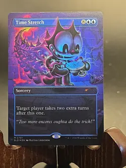 Time Stretch (2701) Secret Lair Drop MTG Foil Near Mint - Image 1