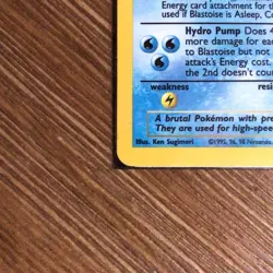 Pokemon TCG - Blastoise - 2/102 - Holo Rare - Base Set Unlimited MP Good - Image 5
