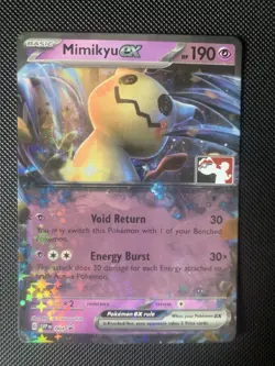 SVP 004 Mimikyu ex Prize Pack Stamped Series 5 Scarlet Violet Promo Pokemon TCG - Image 1