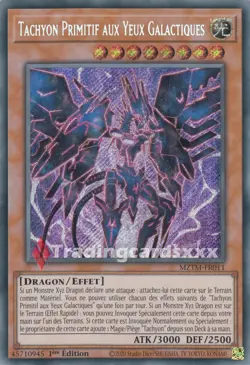 Yu-Gi-Oh! Tachyon Primitif aux Yeux Galactiques : SE MZTM-FR011 - Image 1