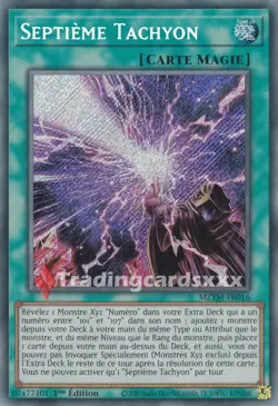 Yu-Gi-Oh! Septieme Tachyon : SE MZTM-FR016 - Image 1
