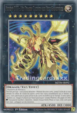 Yu-Gi-Oh! Numero C107 : Neo Dragon Tachyon aux Yeux Galactiques : R MZTM-FR092 - Image 1