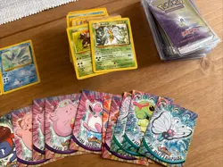 Huge Vintage Pokemon Collection Holo And Non Holo Base Set Jungle Fossil Topps - Image 4