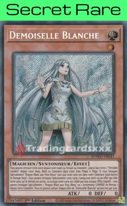 Yu-Gi-Oh! Demoiselle Blanche : SE SDWD-FR041 - Image 1