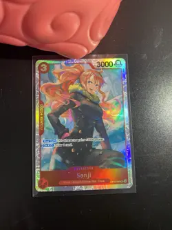 One Piece CCG Sanji SR OP10-005 Royal Blood English Edition - Image 1