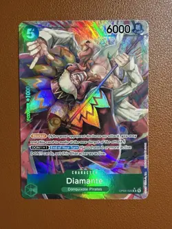 Diamante (Alternate Art) OP04-028 - One Piece TCG: Kingdoms of Intrigue English - Image 1