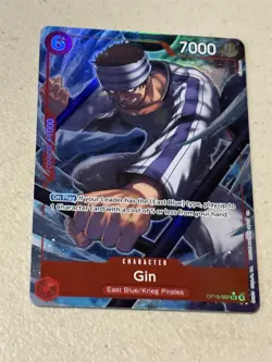One Piece CCG Gin, SR alternate art Foil, OP15-07 Adventure on Kami's Island - Image 1