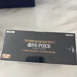 One Piece TCG OP-09 Emperors in the New World Booster Box - SEALED - Image 2