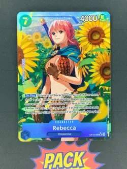 Rebecca SR Alt Art (AA) OP10-058 Royal Blood One Piece CCG English - Image 1