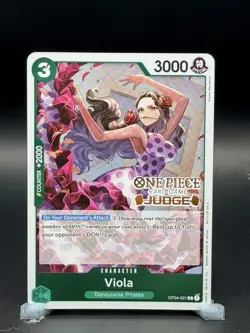 Viola - OP04-021 - NM - Common - English OP04 - One Piece TCG Judge Promo - Image 1