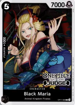 Black Maria (Judge Pack Vol. 7) C One Piece Promotion OP11-089 One Piece TCG - Image 1