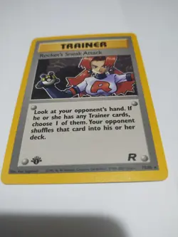 Mint New 1st Edition Rocket’s Sneak Attack 72/82 Team Rocket 2000 PACK FRESH - Image 1