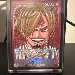 One Piece Sanji Alt Art Leader PRB01-001 Japanese - Near Mint - Image 1