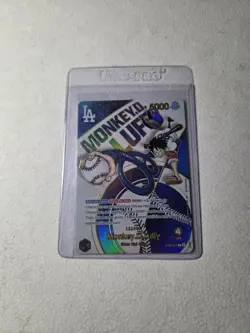 Monkey.D.Luffy LA Dodgers X One Piece EB02-010 CUSTOM FAN MADE PROXY - Image 4