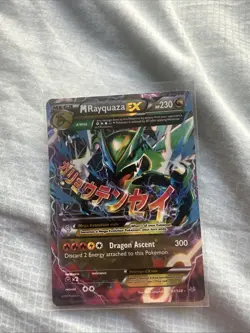 Pokemon TCG M Rayquaza EX 61/108 XY Roaring Skies - Image 1